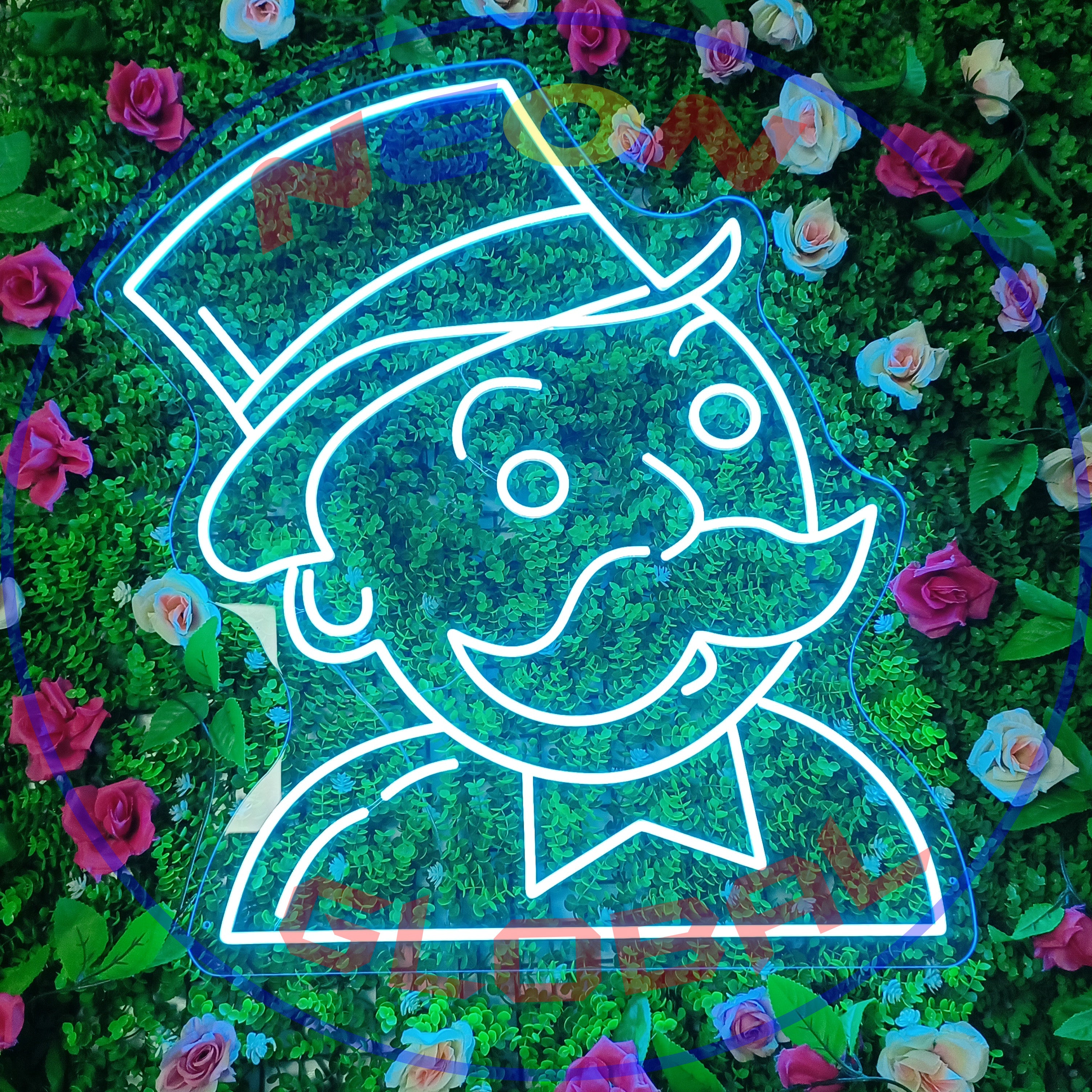 Mr.Monopoly Neon Sign,Neon Sign, custom neon, led light, led neon light, led neon sign, home decor neon, wedding neon sign, party neon light , Business logo Neon Sign, cool lamp light, custom name neon sign, Custom Led Light, bedroom neon sign,